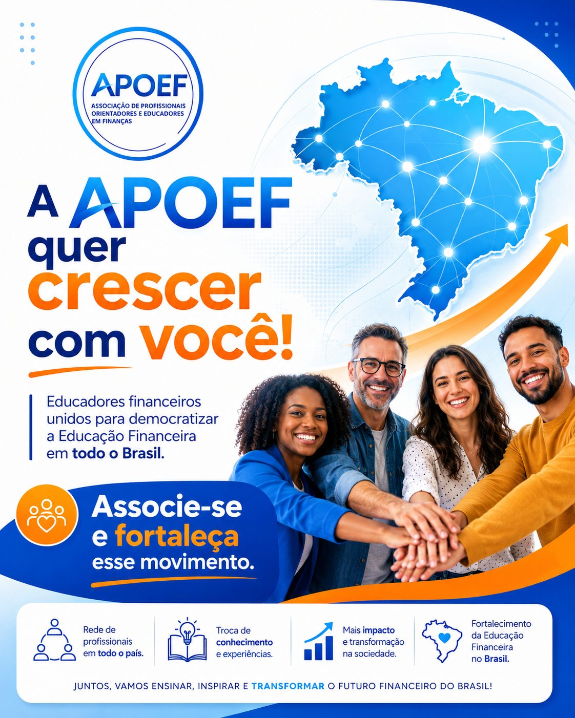 A APOEF quer crescer com você
